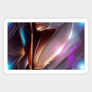 Seamless Holographic Texture II Sticker